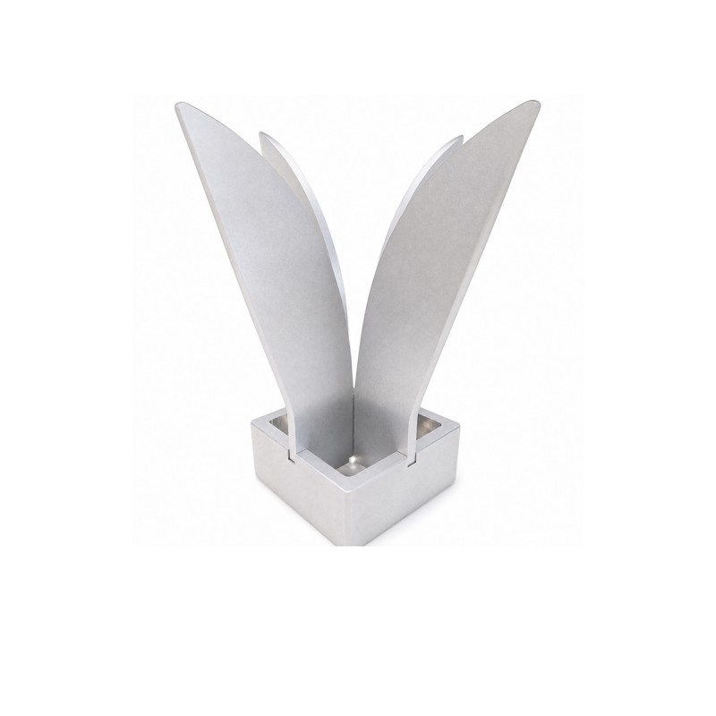 边界开放式双极化喇叭天线 Boundary open dual-polarized horn antenna 