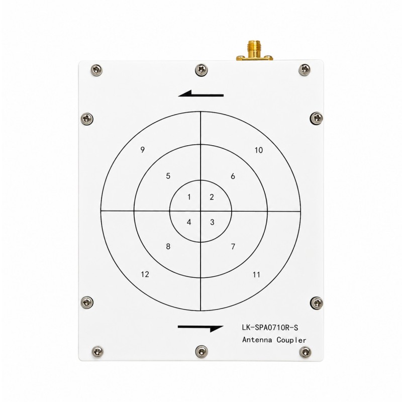 圆极化耦合版天线 Circularly polarized coupled antenna 
